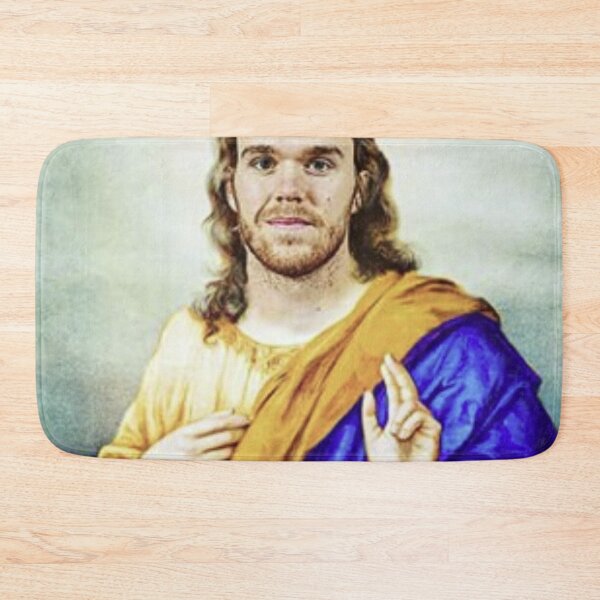 Item preview, ALL Hail McJesus…!!! (Matching Oilers Orange Hex Color Background!!) designed and sold by thebirdbrand.