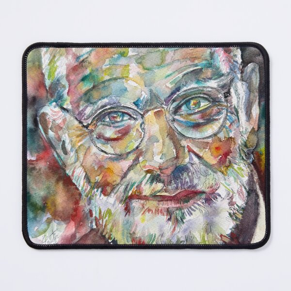 Item preview, OLIVER SACKS watercolor portrait designed and sold by lautir.