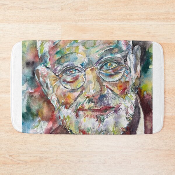 Item preview, OLIVER SACKS watercolor portrait designed and sold by lautir.
