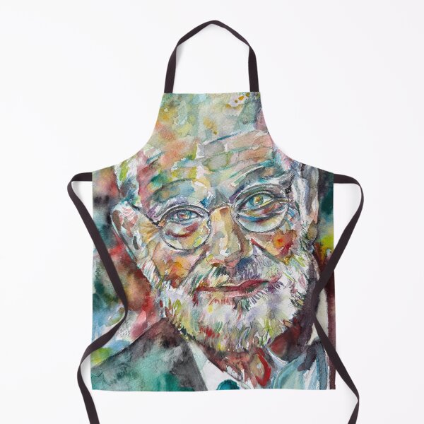 Item preview, OLIVER SACKS watercolor portrait designed and sold by lautir.
