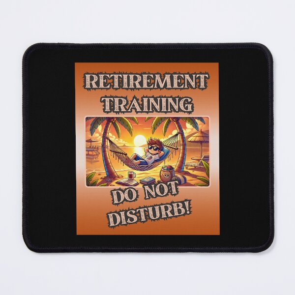 Item preview, Retirement Training – Sunrise Hammock Boy Vibes Funny T-Shirt designed and sold by Manic Merch Designs.