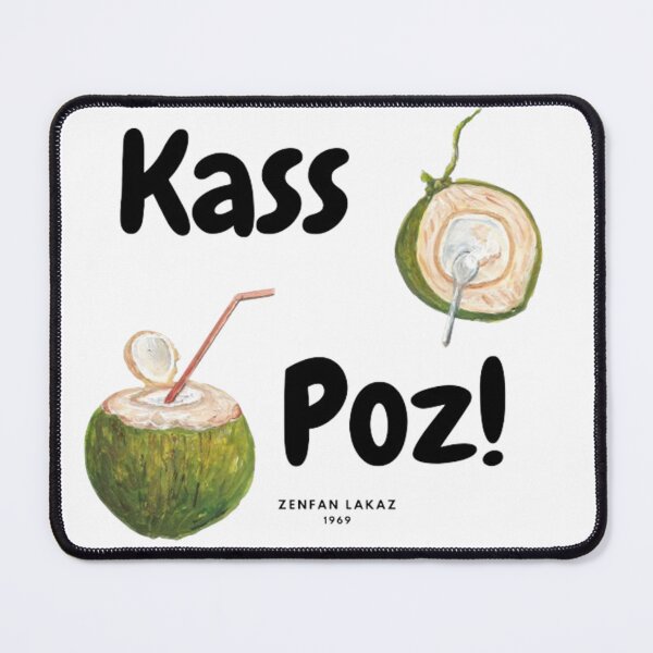 Item preview, Kass Poz designed and sold by Zenfan Lakaz.