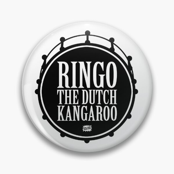 Item preview, Ringo the Dutch Kangaroo - The Ringo Drum Black designed and sold by Totalthrive.