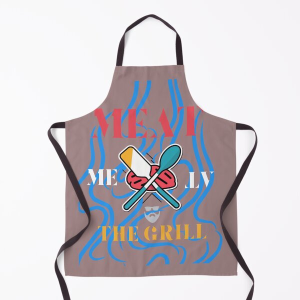 Item preview, Meat Me at the Grill Grilling Grill Master Grill Dad designed and sold by UrbanStitchCreations.