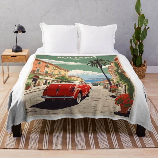 Item preview, Bolzano Italy Vintage Poster Tourism designed and sold by TravelersGems.