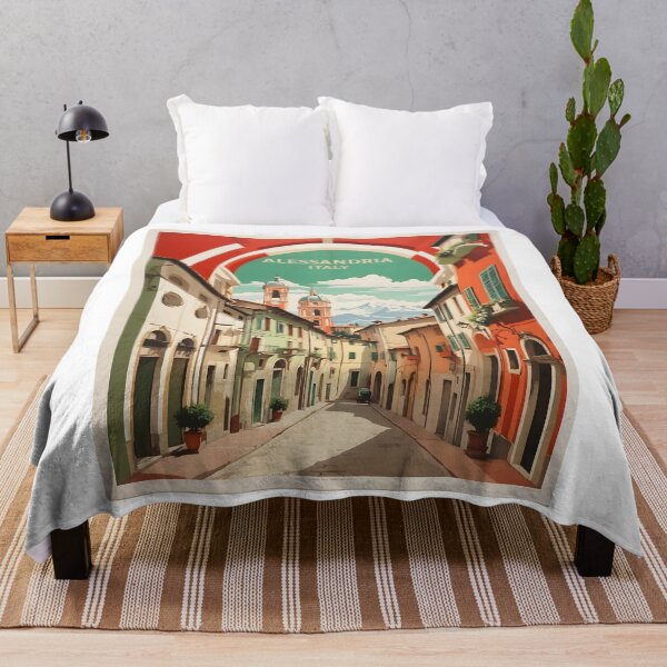 Item preview, Alessandria Italy Vintage Poster Tourism designed and sold by TravelersGems.