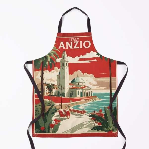 Item preview, Anzio Italy Vintage Poster Tourism designed and sold by TravelersGems.