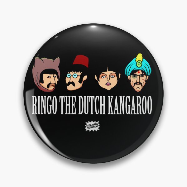 Item preview, Ringo the Dutch Kangaroo - Heads with white letters designed and sold by Totalthrive.