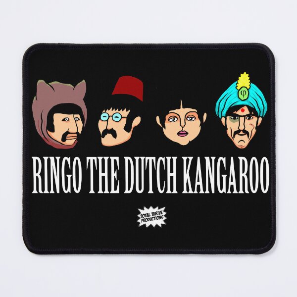 Item preview, Ringo the Dutch Kangaroo - Heads with white letters designed and sold by Totalthrive.