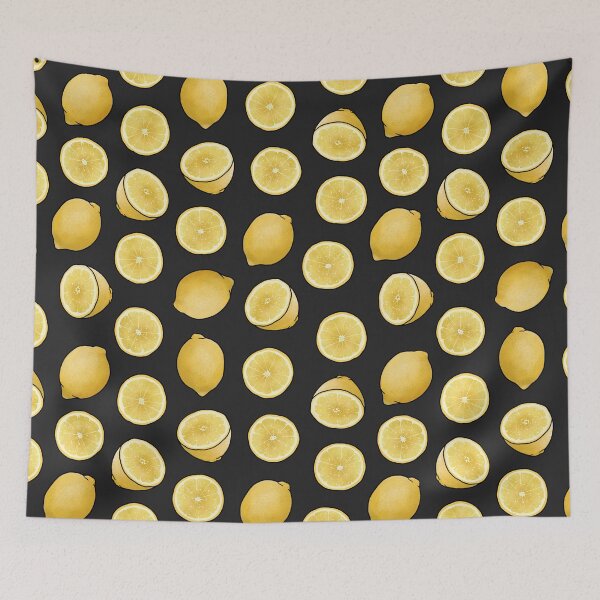 Item preview, Yellow Meyer lemons, make lemonade, kitchen decor designed and sold by Joan and Rose.