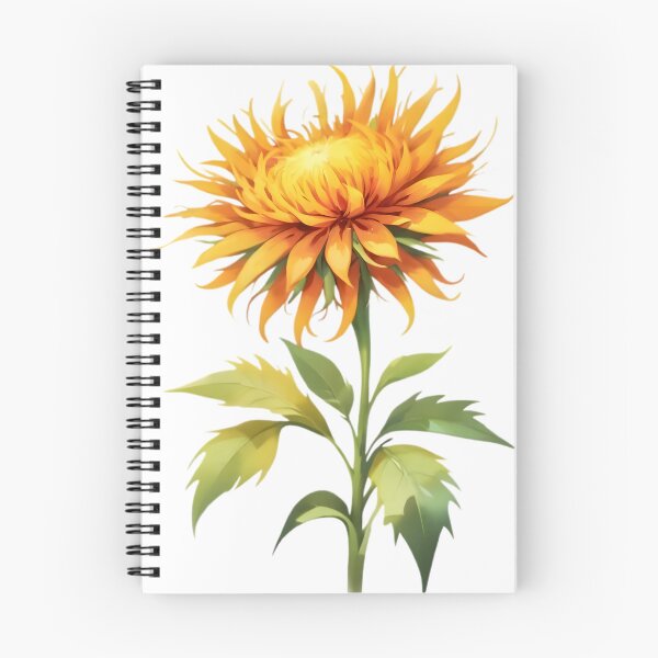 Item preview, ํYellow Safflower (Carthamus tinctorius) designed and sold by HOMETOWN86.