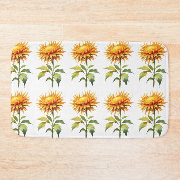 Item preview, ํYellow Safflower (Carthamus tinctorius) designed and sold by HOMETOWN86.