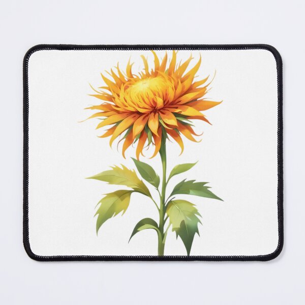Item preview, ํYellow Safflower (Carthamus tinctorius) designed and sold by HOMETOWN86.