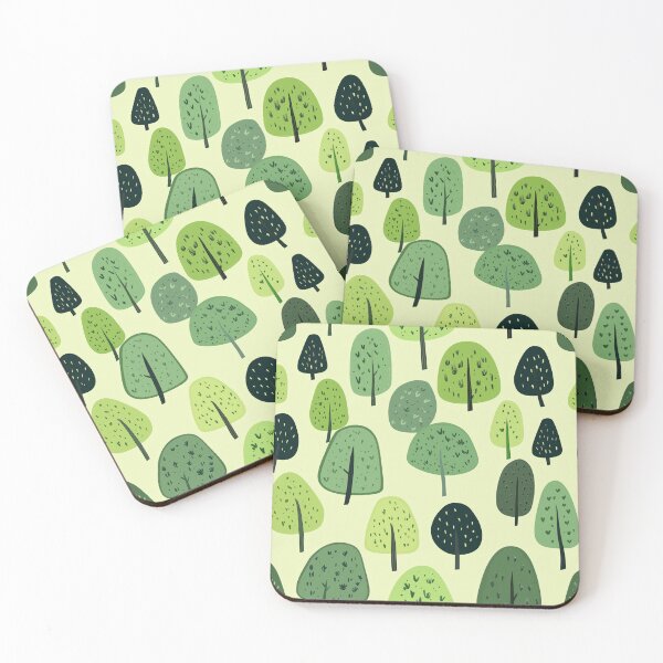 Item preview, Scattered Green Forest designed and sold by piairz-shop.