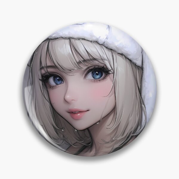 Item preview, Katyusha Girls und Panzer Snow Hat and Icy Blue Gaze Close-Up designed and sold by telchimabukar.