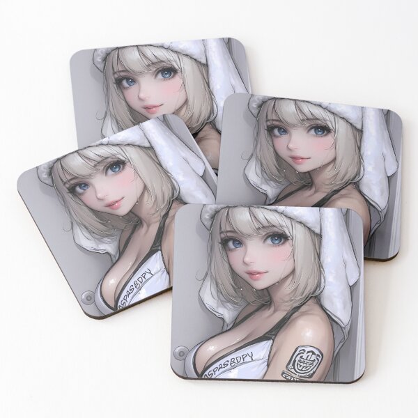 Item preview, Katyusha Girls und Panzer Snow Hat and Icy Blue Gaze Close-Up designed and sold by telchimabukar.