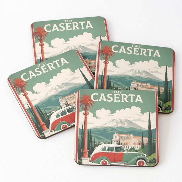 Item preview, Caserta Italy Vintage Poster Tourism  designed and sold by TravelersGems.