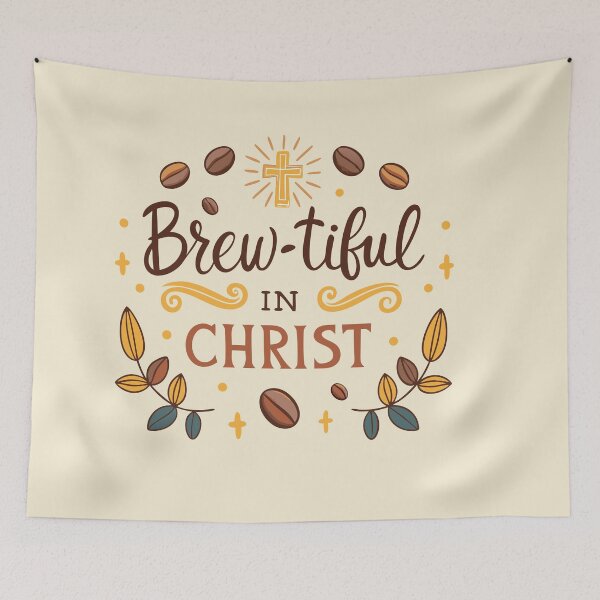 Item preview, Brew-tiful in christ designed and sold by bihtti.