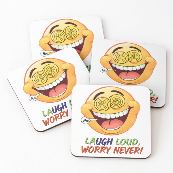 Item preview, Laughing emoji with spiral eyes designed and sold by shahinsy.