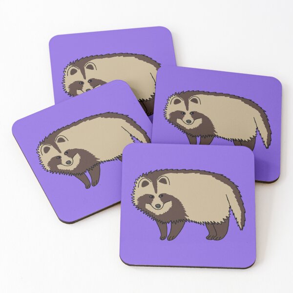 Item preview, Perro mapache japonés designed and sold by Leapingdoe.