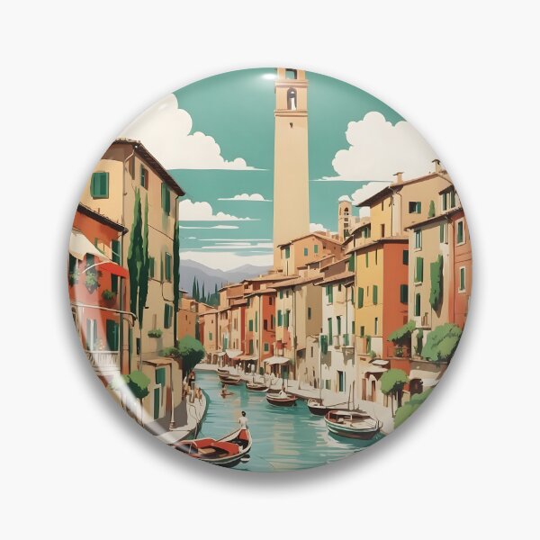Item preview, Andria Italy Vintage Poster Tourism  designed and sold by TravelersGems.