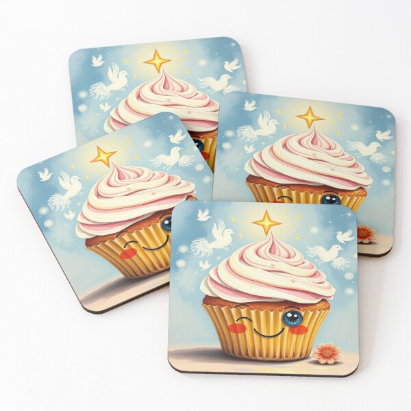 Item preview, DolledUp Kawaii Wonderland Magical Treats & Dolls in pastel fantasy dreamscape full of joy designed and sold by FotoworldEdel.