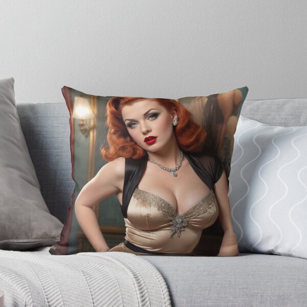 Item preview, 1940's Hollywood Starlet Red Head Pin Up designed and sold by MissSaylor.