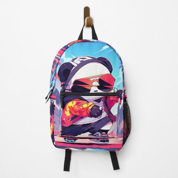 Item preview, Cool Street Style Panda in Urban Cartoon Artwork designed and sold by PaintbrushPlace.