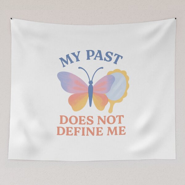 Item preview, My Past Does Not Define Me – Empowering Affirmation Design designed and sold by VIBE CRAFT STUDIO.
