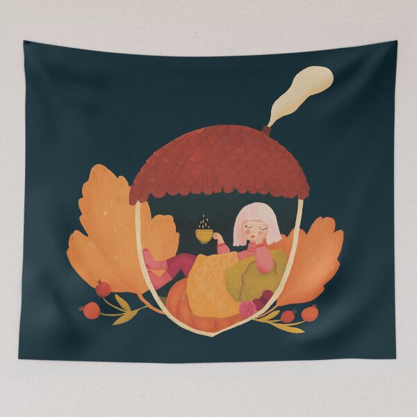 Item preview, Autumn cosiness. Tea time. designed and sold by Gurgulche.
