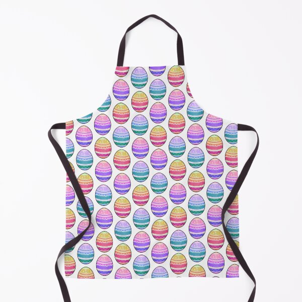 Item preview, Rainbow Easter Egg hunt, Hoppy Easter, white designed and sold by Joan and Rose.