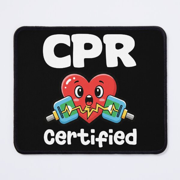 Item preview, CPR CERTIFIED - NURSE GIFT designed and sold by KEF Custom.