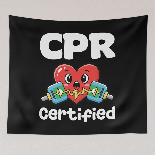 Item preview, CPR CERTIFIED - NURSE GIFT designed and sold by KEF Custom.