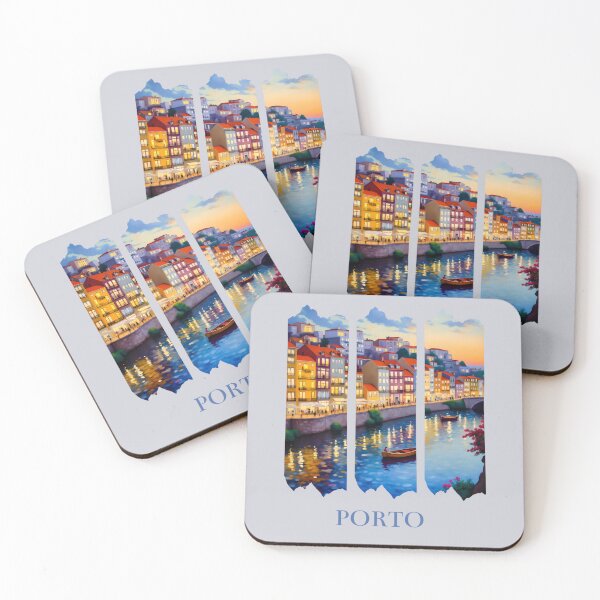 Item preview, Porto Ribeira Twilight Design designed and sold by PrintandJoy.