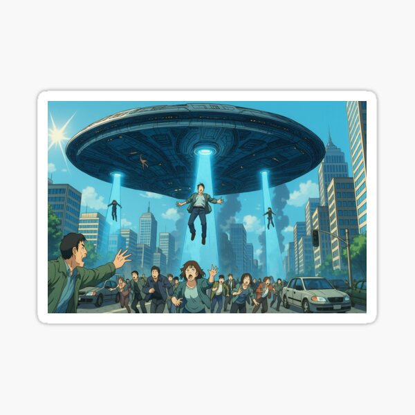 Artikel-Vorschau von Ufo-Angriff, designt und verkauft von 0TheImp0.