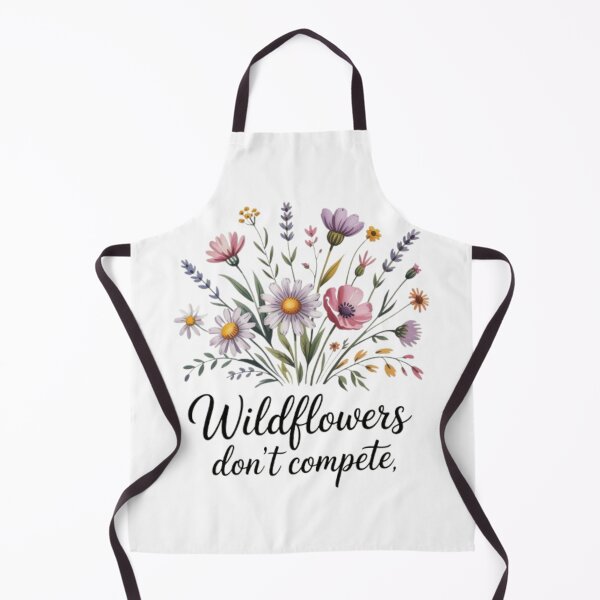 Item preview, Wildflowers Don’t Compete designed and sold by DesignNadine.
