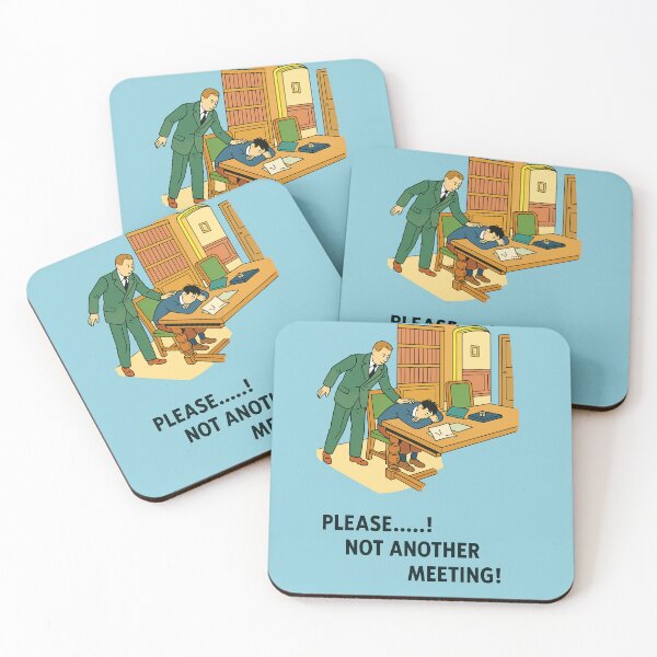 Item preview, Please! Not Another Meeting designed and sold by Living In An Earlier Age.