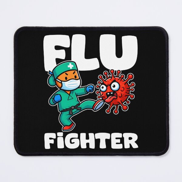 Item preview, FLU FIGHTER - NURSE GIFT designed and sold by KEF Custom.