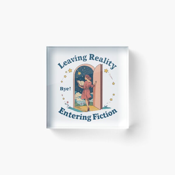 Item preview, LEAVING REALITY ENTERING FICTION designed and sold by Yinny Design.