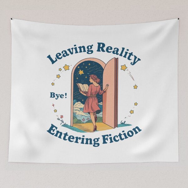 Item preview, LEAVING REALITY ENTERING FICTION designed and sold by Yinny Design.