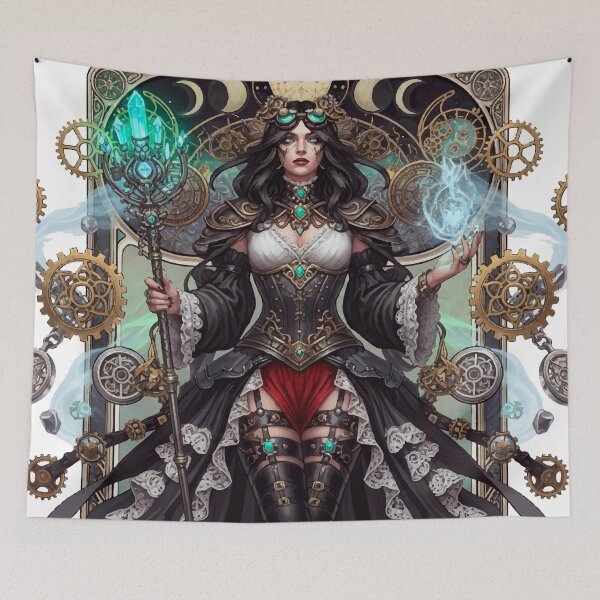 Item preview, The Alchemist of Ether – Symbolic Art in Steampunk Style designed and sold by  Ojo de Lilith.