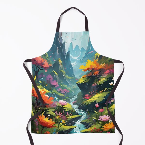 Item preview, Abstract Valley River Floral Art designed and sold by Esterlane.