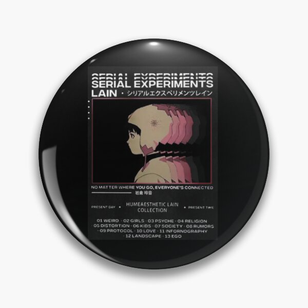 Artikelvorschau, Serial Experiments Lain Cybercore Retro Anime Design entworfen und verkauft von MerikuroCreates.