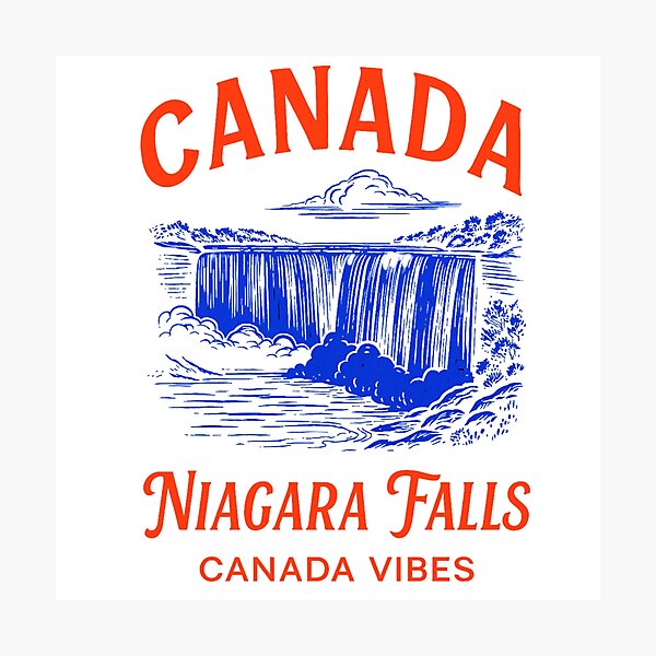 Item preview, Niagara Falls Canada- Iconic Waterfall Travel Design designed and sold by PXLNova.