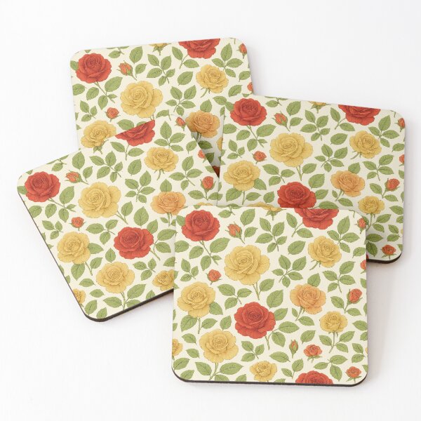 Item preview, Roses - Botanial Drawings designed and sold by TooLazyToBrand.
