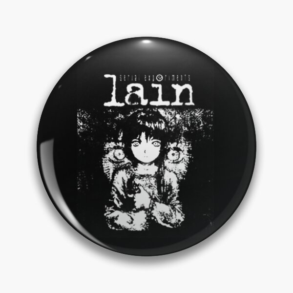 Item preview, Serial Experiments Lain Black & White Cybercore Design designed and sold by MerikuroCreates.