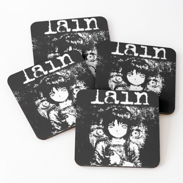 Item preview, Serial Experiments Lain Black & White Cybercore Design designed and sold by MerikuroCreates.