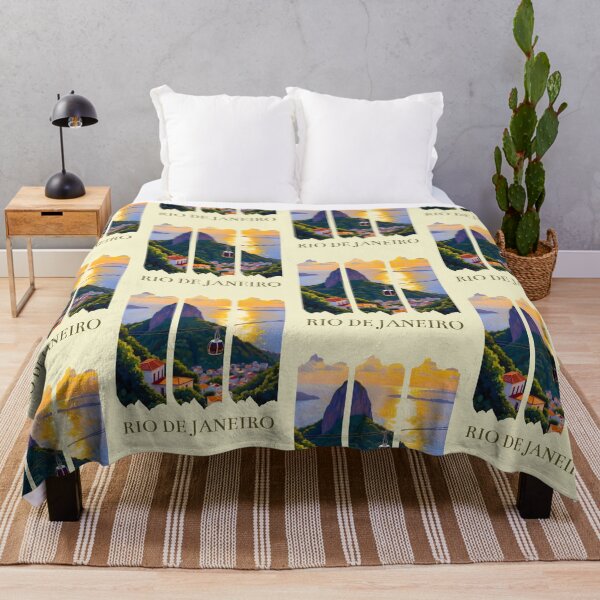 Item preview, Rio de Janeiro Sunset Design designed and sold by PrintandJoy.