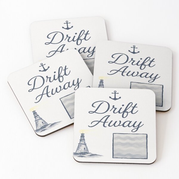 Item preview, Drift Away – Nautical Minimalist Design designed and sold by Chanilati.