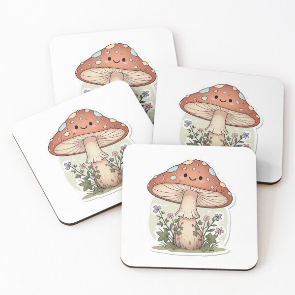 Item preview, Happy Mushroom designed and sold by TheBabeScientist.